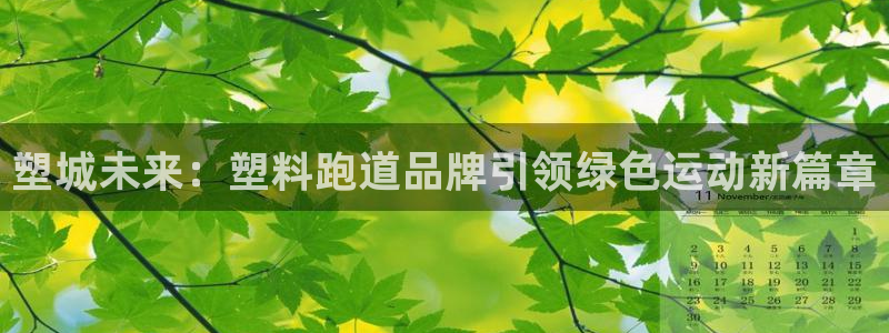 777814红·足一世比分篮球：塑城未来：塑料跑道品牌引领绿色运动新篇章