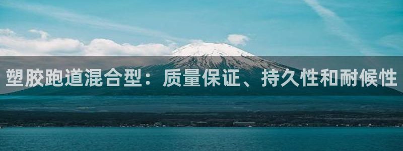 红足1世1站：塑胶跑道混合型：质量保证、持久性和耐候性