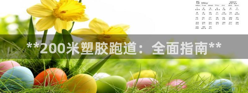 百度红足一1世：**200米塑胶跑道：全面指南**