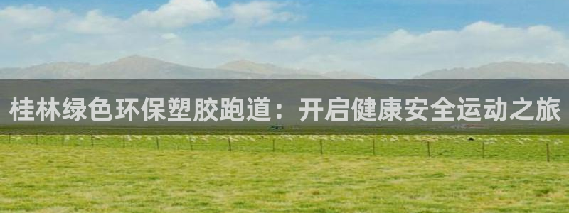 红足一1世：桂林绿色环保塑胶跑道：开启健康安全运动之旅