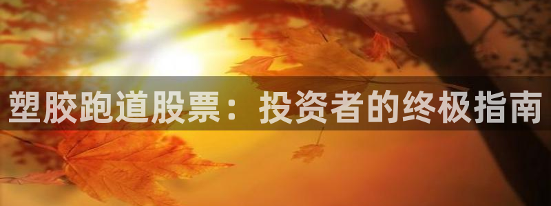 百度红足一1是为什么：塑胶跑道股票：投资者的终极指南