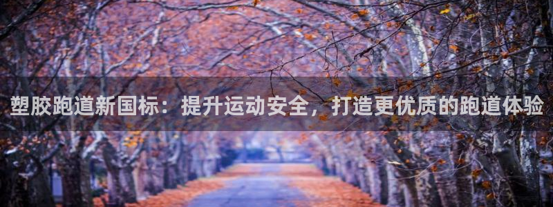 红足一1世官网比分：塑胶跑道新国标：提升运动安全，打造更优质的跑道体验