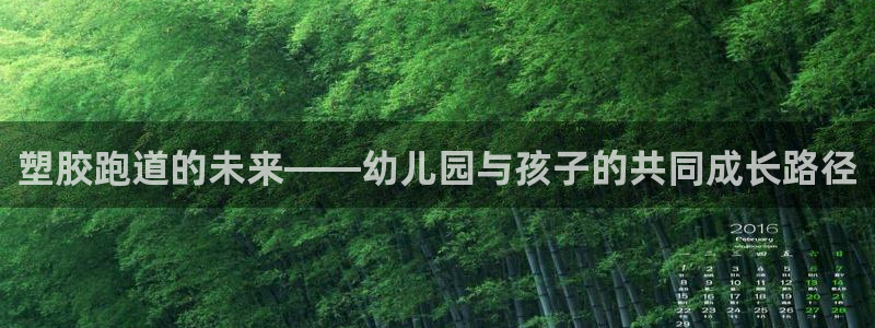 红足1世官网：塑胶跑道的未来——幼儿园与孩子的共同成长路径