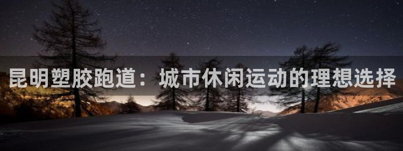 百度红足一1视频在线观看：昆明塑胶跑道：城市休闲运动的理想选择