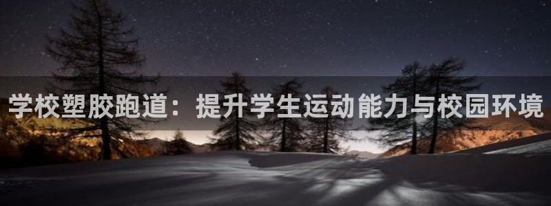 红足 世足球手机网：学校塑胶跑道：提升学生运动能力与校园环境